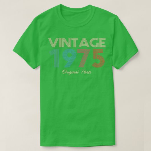 1975ヴィンテージオリジナル部品 Tシャツ (デザイン正面)