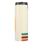 1975ヴィンテージレトロストライプレインボー タンブラー (裏面)