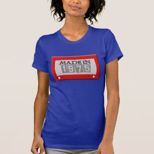 1975刺激を受けたなスケッチの誕生日のティーで作られる Tシャツ