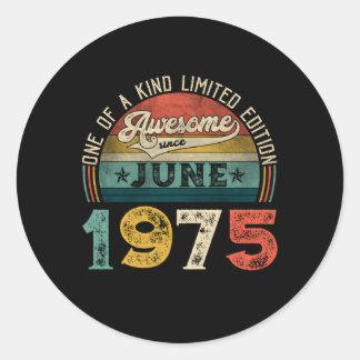 1975動揺して年6月48日以来 ラウンドシール