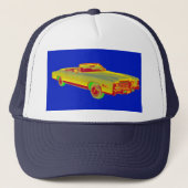 1975年のキャデラックのEldoradoの変換可能なポップアート キャップ (正面)