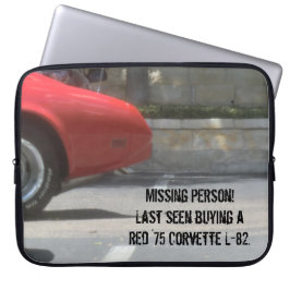 1975年のコルベットのラップトップカバー ラップトップスリーブ