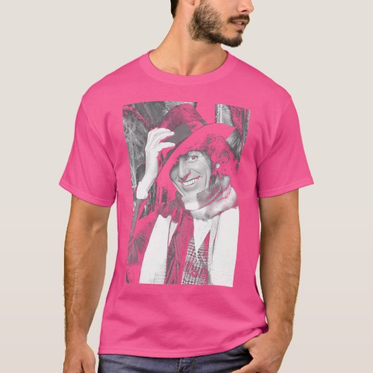 1975年のトム・ベイカー四人目の医師 Tシャツ (正面)