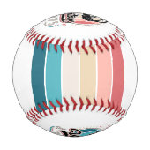 1975年のヘッドフォン以降のヴィンテージ 野球ボール (裏面)