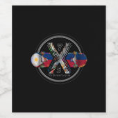 1975年フィリピン製 ワインラベル (シングルラベル)