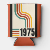 1975年レトロストライプヴィンテージポスター 缶クーラー (正面)