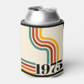 1975年レトロストライプヴィンテージポスター 缶クーラー (缶正面)