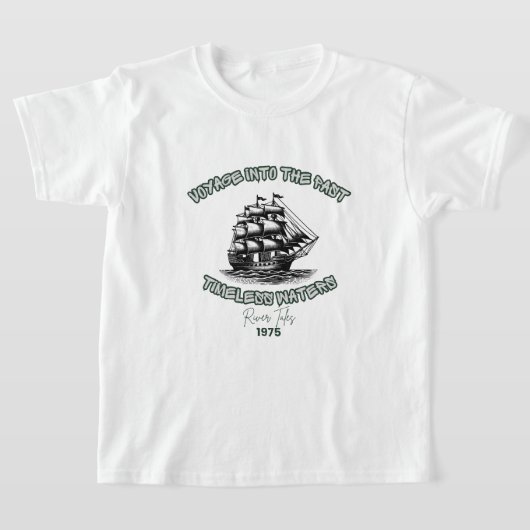1975年レトロ探検 Tシャツ (レイダウン)