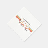 1975年伝説の誕生 スタンダードカクテルナプキン (角)