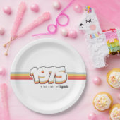 1975年伝説の誕生 ペーパープレート (パーティー)