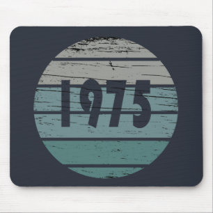 1975年生まれのヴィンテージ誕生日ギフト マウスパッド