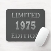 1975年生まれ限定版誕生日プレゼント マウスパッド (マウス)