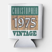 1975年生まれ1975年誕生クーラーボックス年 缶クーラー (正面)