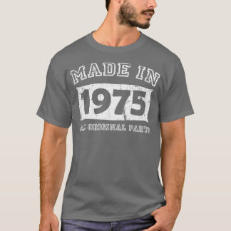 1975年製オリジナル部品誕生日ギフト動揺して Tシャツ