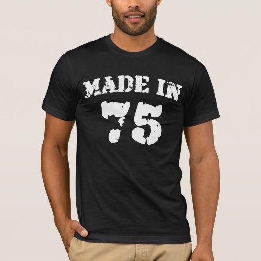 1975年製シャツ Tシャツ (正面)