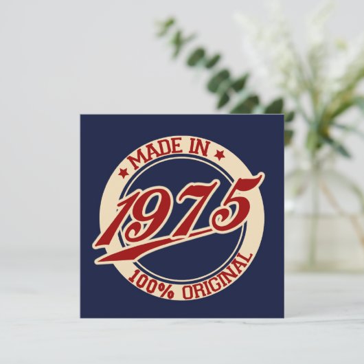 1975年製 カード (スタンド正面)