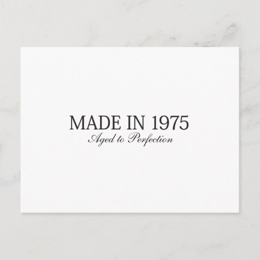 1975年製 ポストカード (正面)