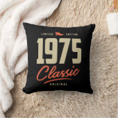 1975年誕生日クラシックギフト クッション (ブランケット)