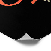 1975年誕生日クラシックギフト ポスター (角)