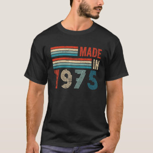 1975年47歳の誕生日ギフトヴィンテージ Tシャツ