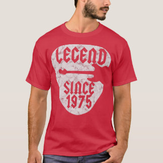 1975年47誕生日B生まれで47歳のギタリスト Tシャツ