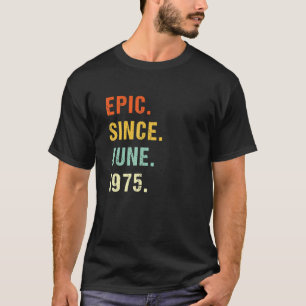 1975年6月以来47誕生日叙事詩47歳Re Tシャツ