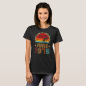 1975年6月素晴らしから47誕生日ヴィンテージ Tシャツ (正面フル)