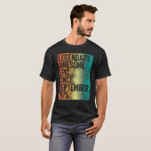 1975年9素晴らし月以来の伝説的な叙事詩 Tシャツ (正面フル)