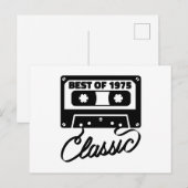1975最高の年のクラシック シーズンポストカード (正面/裏面)