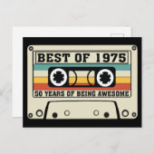 1975最高の年 シーズンポストカード (正面/裏面)