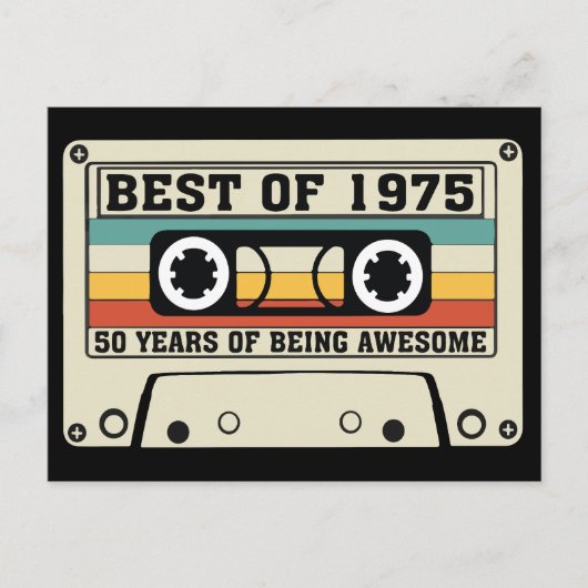 1975最高の年 シーズンポストカード (正面)