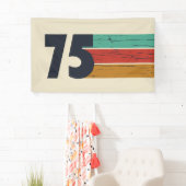 1975生まれ年ヴィンテージ50歳の誕生日パーティー 横断幕 (インサイチュ)