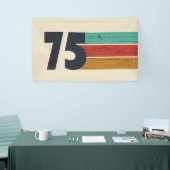 1975生まれ年ヴィンテージ50歳の誕生日パーティー 横断幕 (トレードショー)