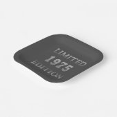 1975生まれ年50歳の誕生日パーティー ペーパープレート (傾斜あり)