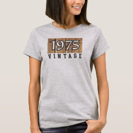 1975生まれ年 Tシャツ
