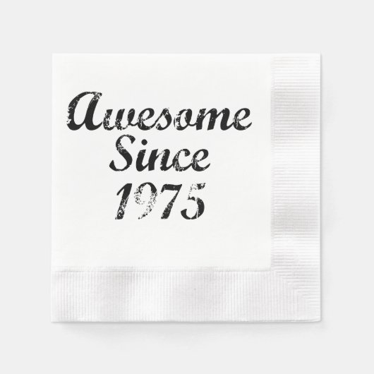 1975素晴らし年以降 縁ありカクテルナプキン (正面)