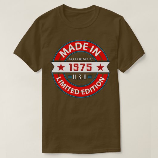 1975 48年 Tシャツ (デザイン正面)