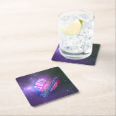 1975 — 50年素晴らしの「グランジ」外観 スクエアペーパーコースター (インサイチュ)