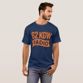 1975 - 62 KGW Radio Tシャツ (正面フル)
