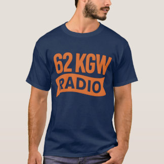 1975 - 62 KGW Radio Tシャツ