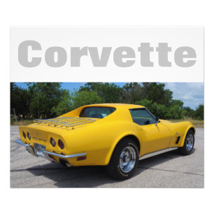 1975 Corvette Stingray Designer フォトプリント