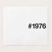1976ハッシュタグ49年誕生日記念日 (外部フラット)