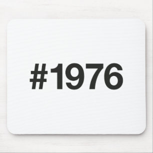 1976ハッシュタグ49年誕生日記念日 マウスパッド