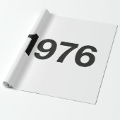 1976ハッシュタグ49年誕生日記念日 ラッピングペーパー (アンロールド)