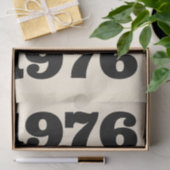 1976レトロヴィンテージポスター誕生日または懇親会 薄葉紙 (ギフト)