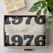 1976レトロヴィンテージポスター誕生日または懇親会 薄葉紙 (ギフト)