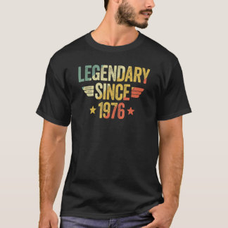 1976年から伝説的存在 Tシャツ