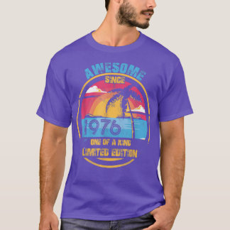 1976年から46歳素晴らしのヴィンテージ誕生 Tシャツ