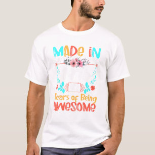 1976年に作られたフローラ47番目の誕生日ギフト47年Ol Tシャツ