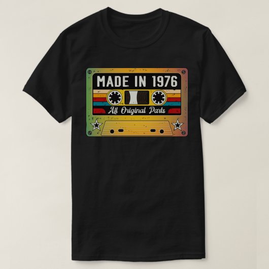 1976年に製造 Tシャツ (デザイン正面)